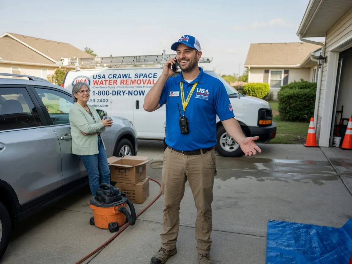 Crawl Space Water Removal Marble Hill, GA FAQs